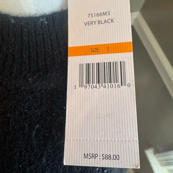 NWT Nanette Lepore Sweater Womens Bows Black Pullover Small - Picture 6 of 8